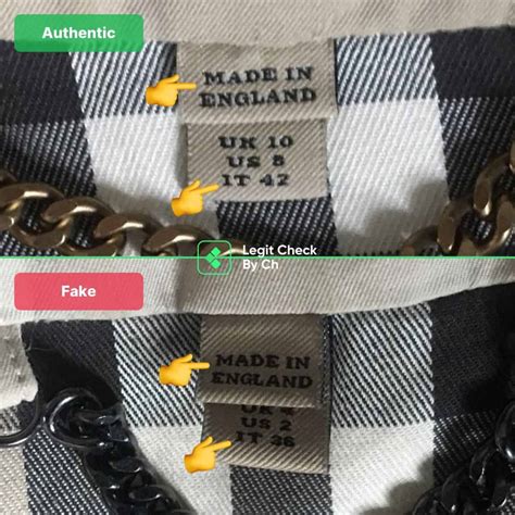 how to know if burberry shirt is real